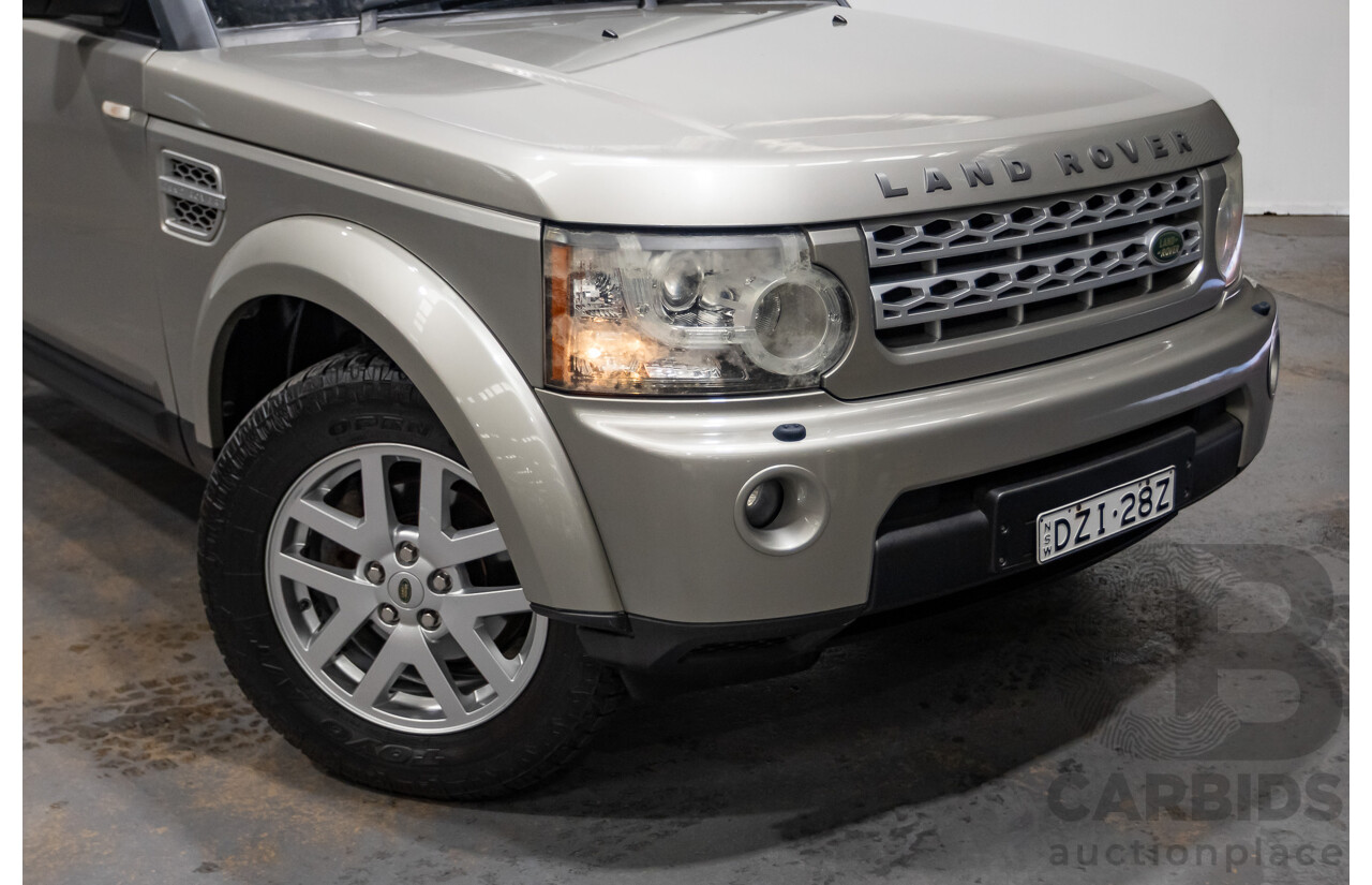 2/2010 Land Rover Discovery 4 2.7 TDV6 MY10 4d Wagon Gold Turbo Diesel V6 2.7L
