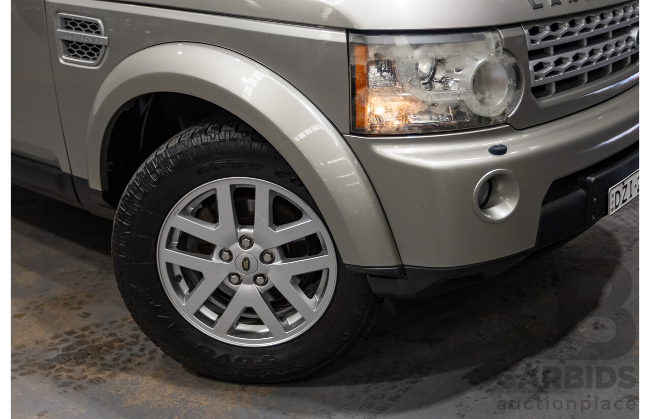 2/2010 Land Rover Discovery 4 2.7 TDV6 MY10 4d Wagon Gold Turbo Diesel V6 2.7L