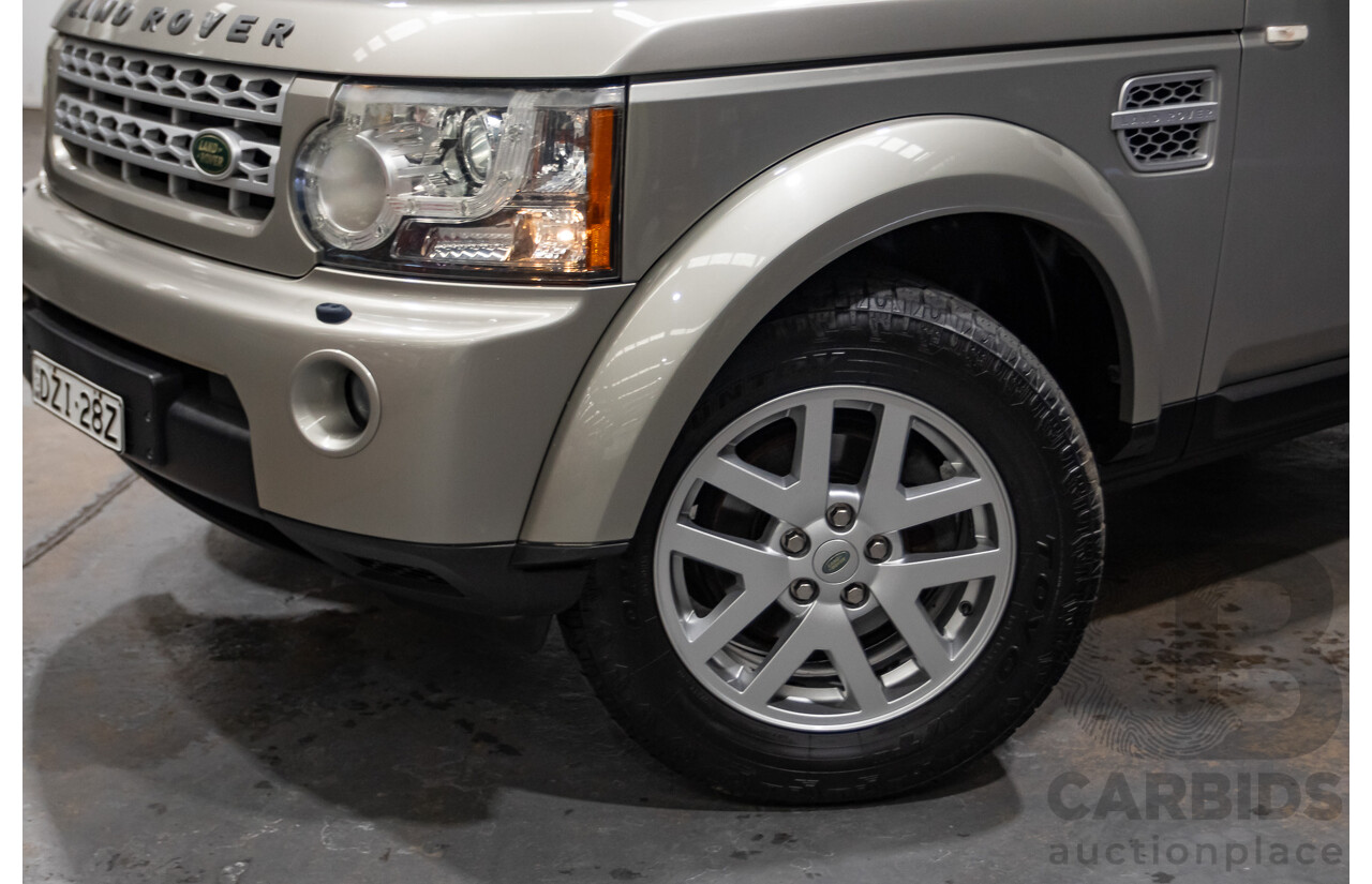 2/2010 Land Rover Discovery 4 2.7 TDV6 MY10 4d Wagon Gold Turbo Diesel V6 2.7L