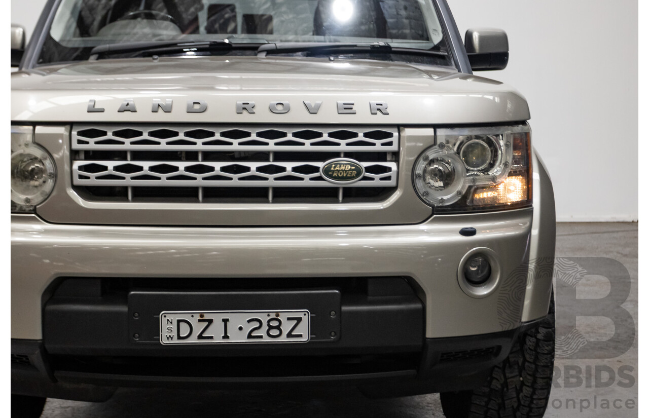 2/2010 Land Rover Discovery 4 2.7 TDV6 MY10 4d Wagon Gold Turbo Diesel V6 2.7L