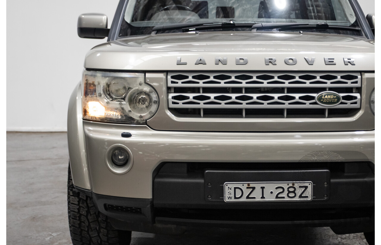 2/2010 Land Rover Discovery 4 2.7 TDV6 MY10 4d Wagon Gold Turbo Diesel V6 2.7L