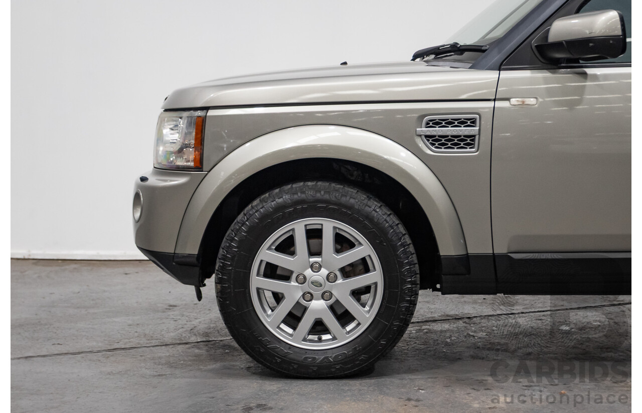 2/2010 Land Rover Discovery 4 2.7 TDV6 MY10 4d Wagon Gold Turbo Diesel V6 2.7L