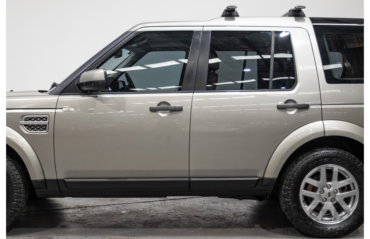 2/2010 Land Rover Discovery 4 2.7 TDV6 MY10 4d Wagon Gold Turbo Diesel V6 2.7L