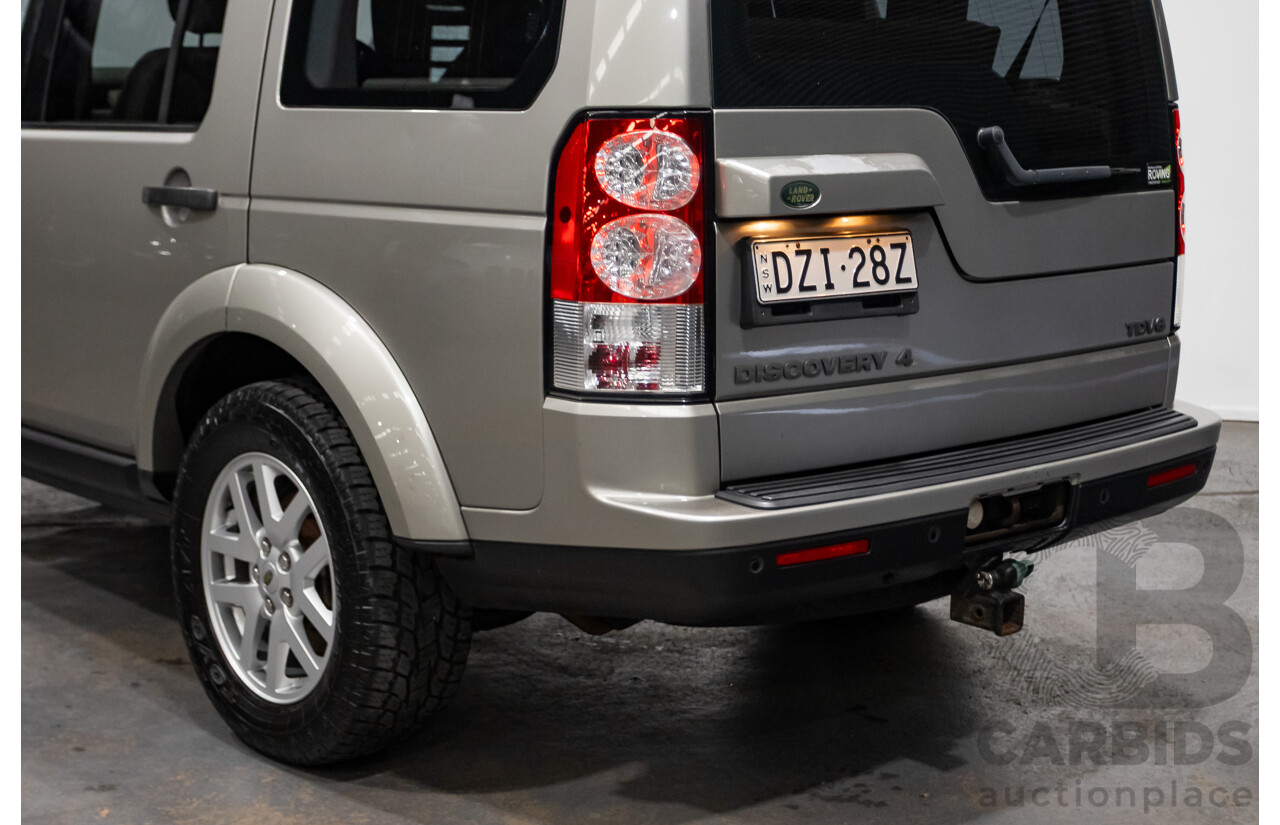 2/2010 Land Rover Discovery 4 2.7 TDV6 MY10 4d Wagon Gold Turbo Diesel V6 2.7L
