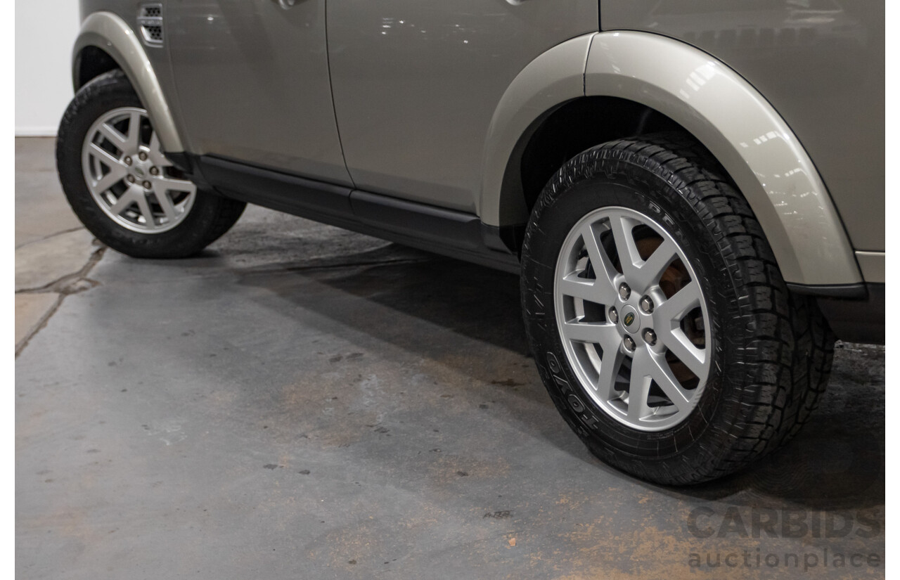 2/2010 Land Rover Discovery 4 2.7 TDV6 MY10 4d Wagon Gold Turbo Diesel V6 2.7L