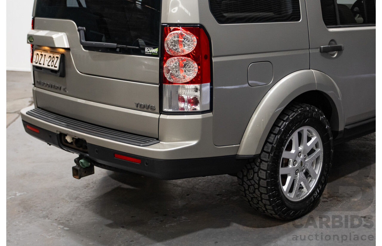 2/2010 Land Rover Discovery 4 2.7 TDV6 MY10 4d Wagon Gold Turbo Diesel V6 2.7L