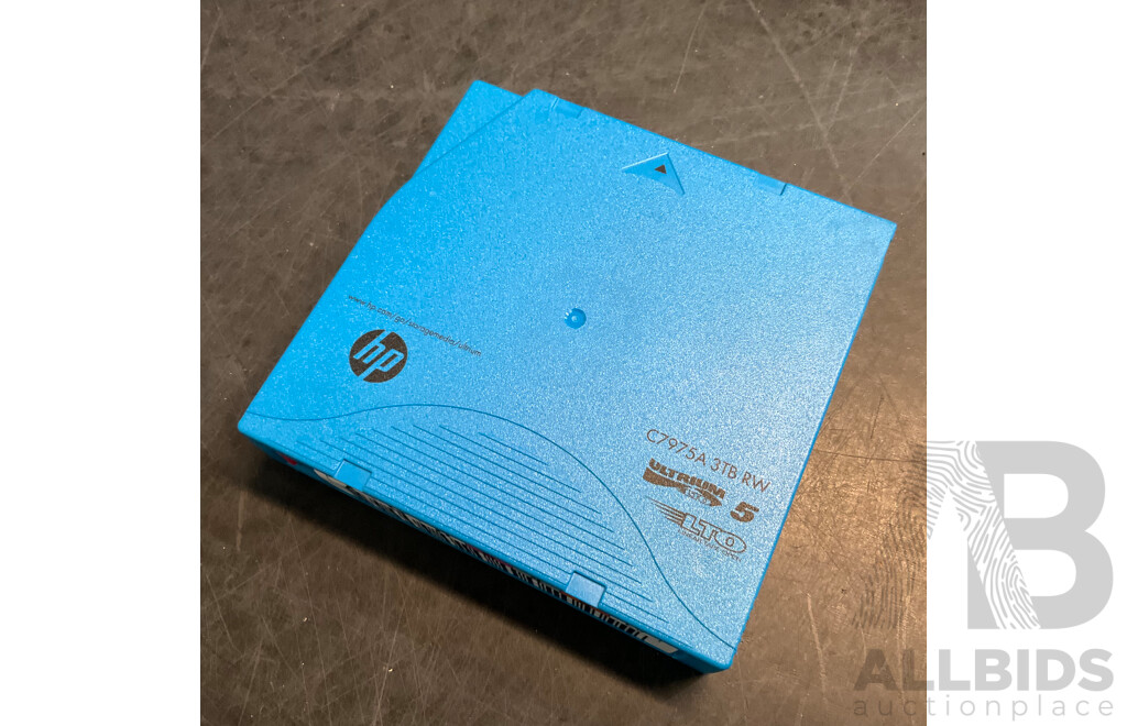 HPE/HP LTO-5 Ultrium 3TB RW Data Cartridge (C7975A) - Lot of 30 - Estimated Total ORP $1,600