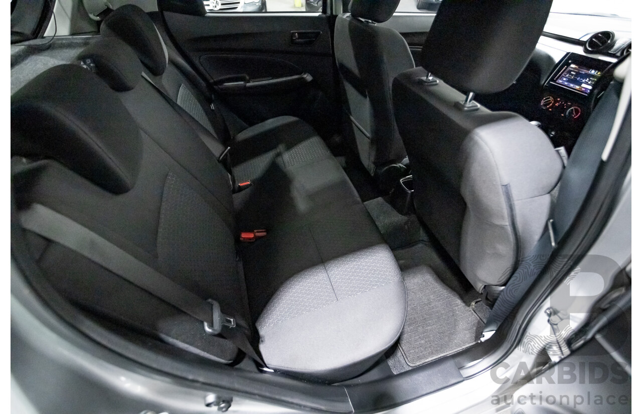 03/2020 Suzuki Swift GL NAVI AL 5D Hatchback Premium Silver Metallic 1.2L