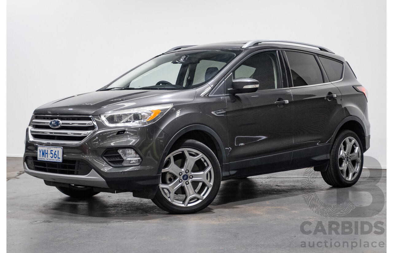 06/2017 Ford Escape Titanium (AWD) ZG 4D Wagon Magnetic Grey Turbo 2.0L