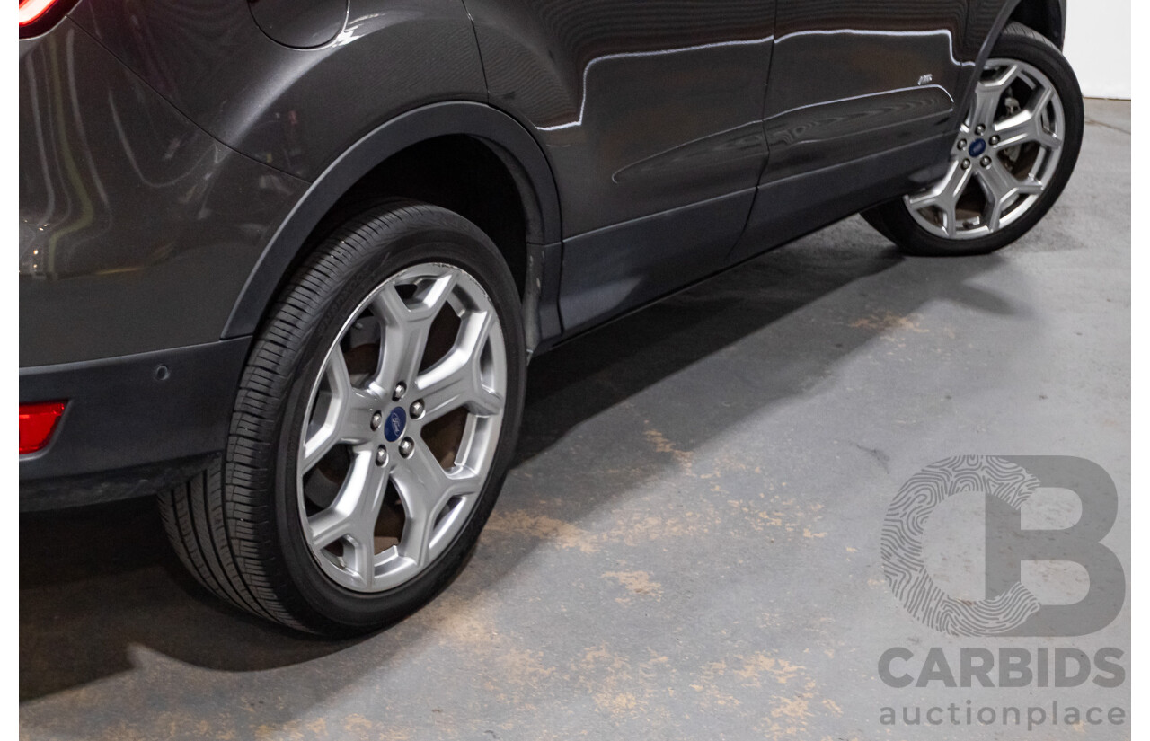 06/2017 Ford Escape Titanium (AWD) ZG 4D Wagon Magnetic Grey Turbo 2.0L