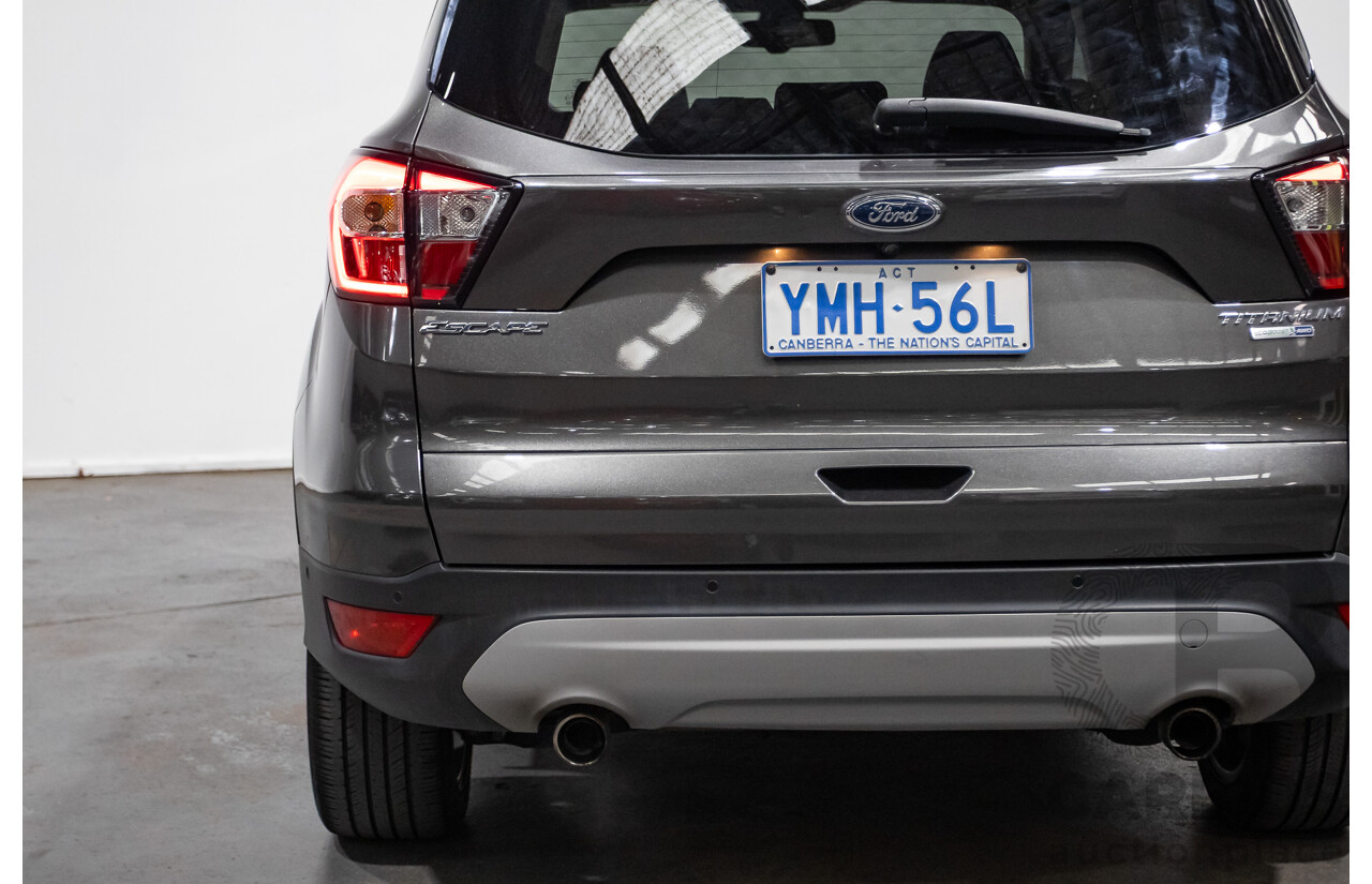 06/2017 Ford Escape Titanium (AWD) ZG 4D Wagon Magnetic Grey Turbo 2.0L