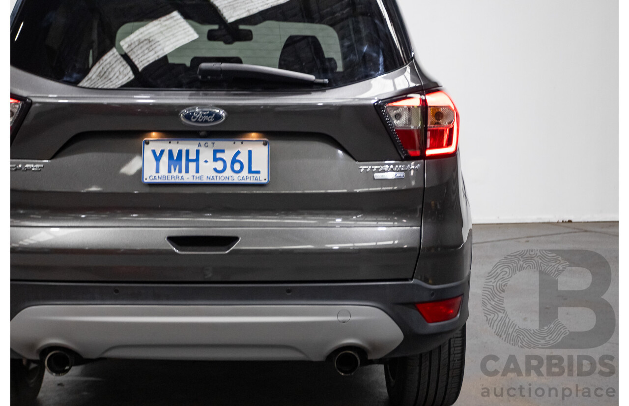 06/2017 Ford Escape Titanium (AWD) ZG 4D Wagon Magnetic Grey Turbo 2.0L