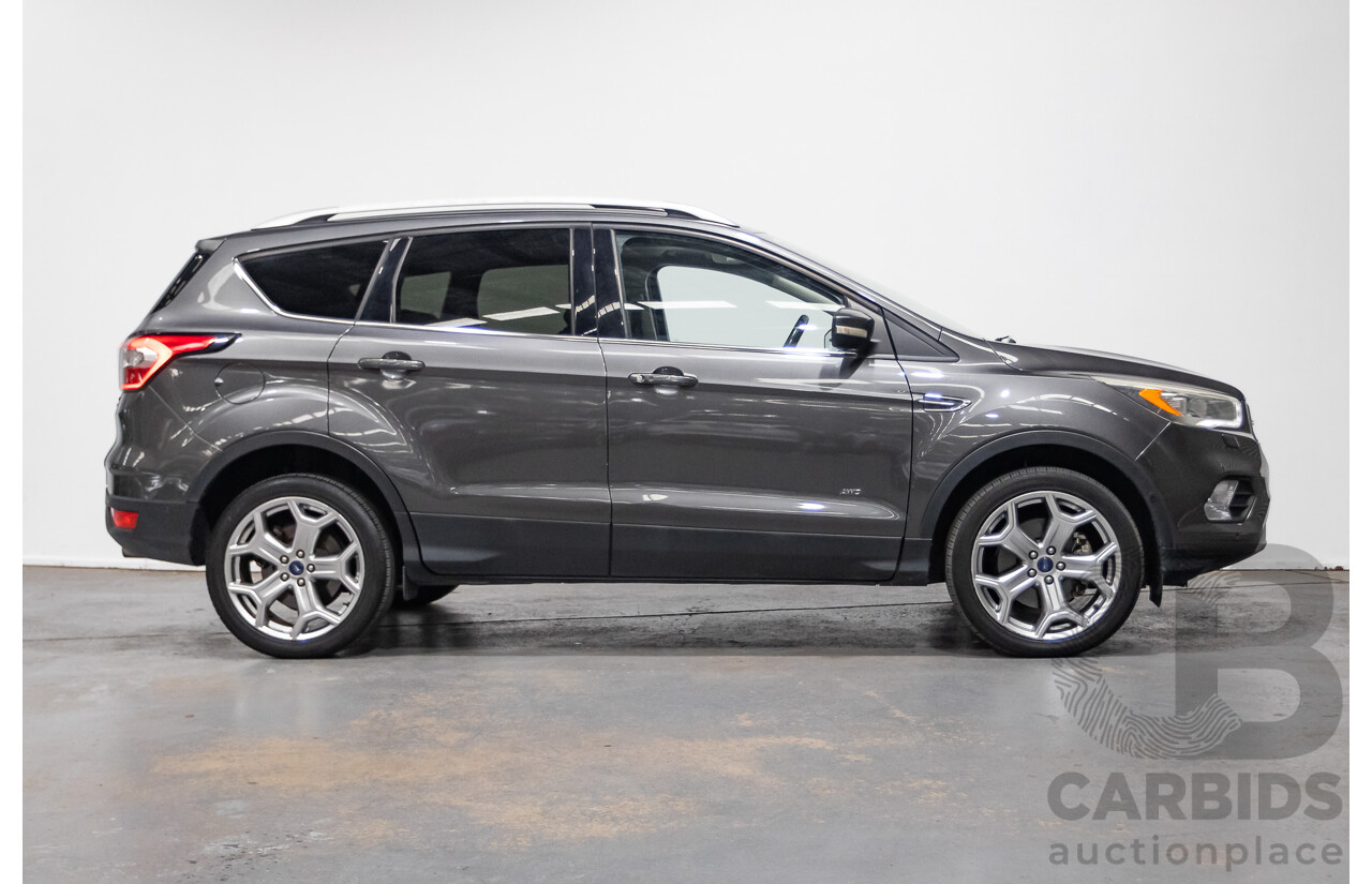 06/2017 Ford Escape Titanium (AWD) ZG 4D Wagon Magnetic Grey Turbo 2.0L