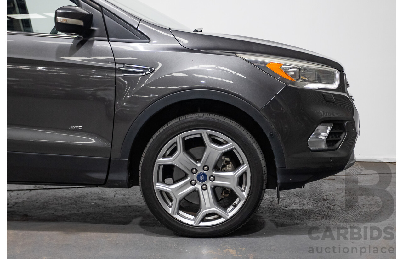 06/2017 Ford Escape Titanium (AWD) ZG 4D Wagon Magnetic Grey Turbo 2.0L