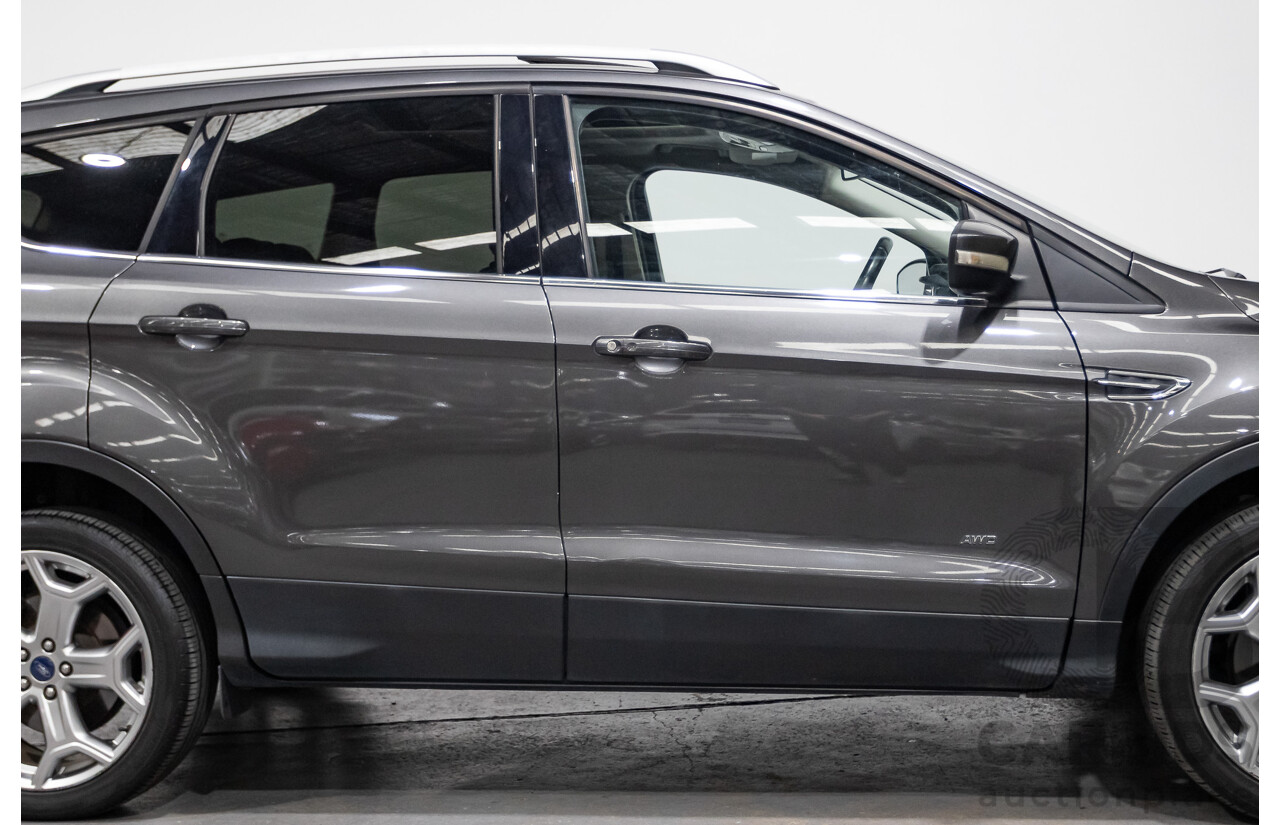 06/2017 Ford Escape Titanium (AWD) ZG 4D Wagon Magnetic Grey Turbo 2.0L