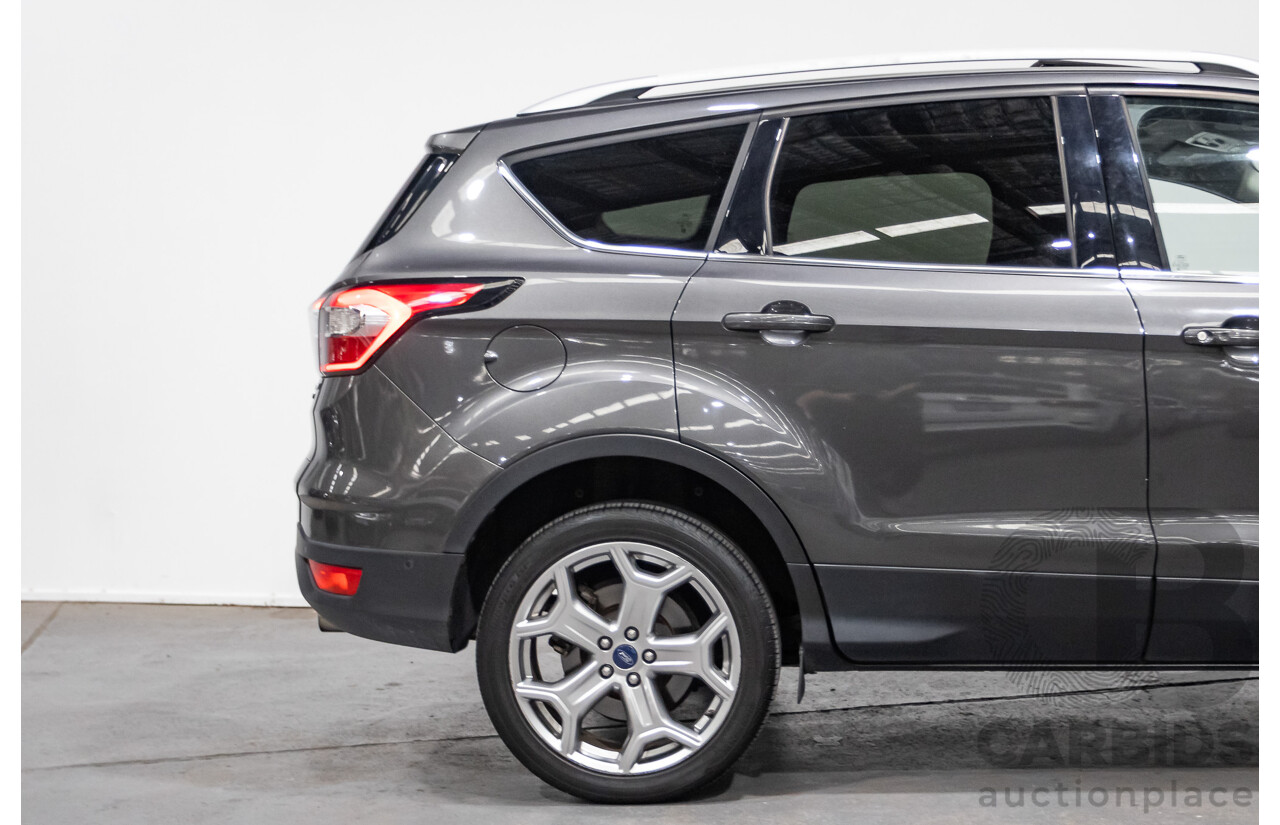 06/2017 Ford Escape Titanium (AWD) ZG 4D Wagon Magnetic Grey Turbo 2.0L