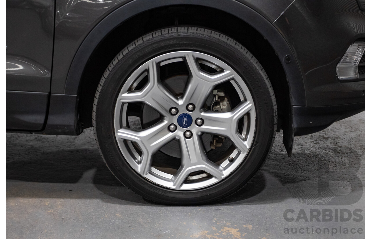 06/2017 Ford Escape Titanium (AWD) ZG 4D Wagon Magnetic Grey Turbo 2.0L