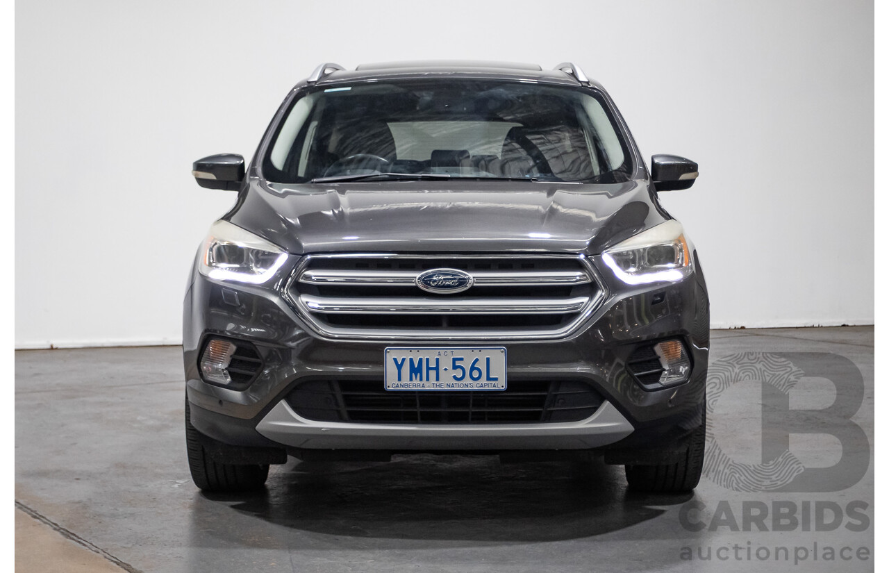 06/2017 Ford Escape Titanium (AWD) ZG 4D Wagon Magnetic Grey Turbo 2.0L