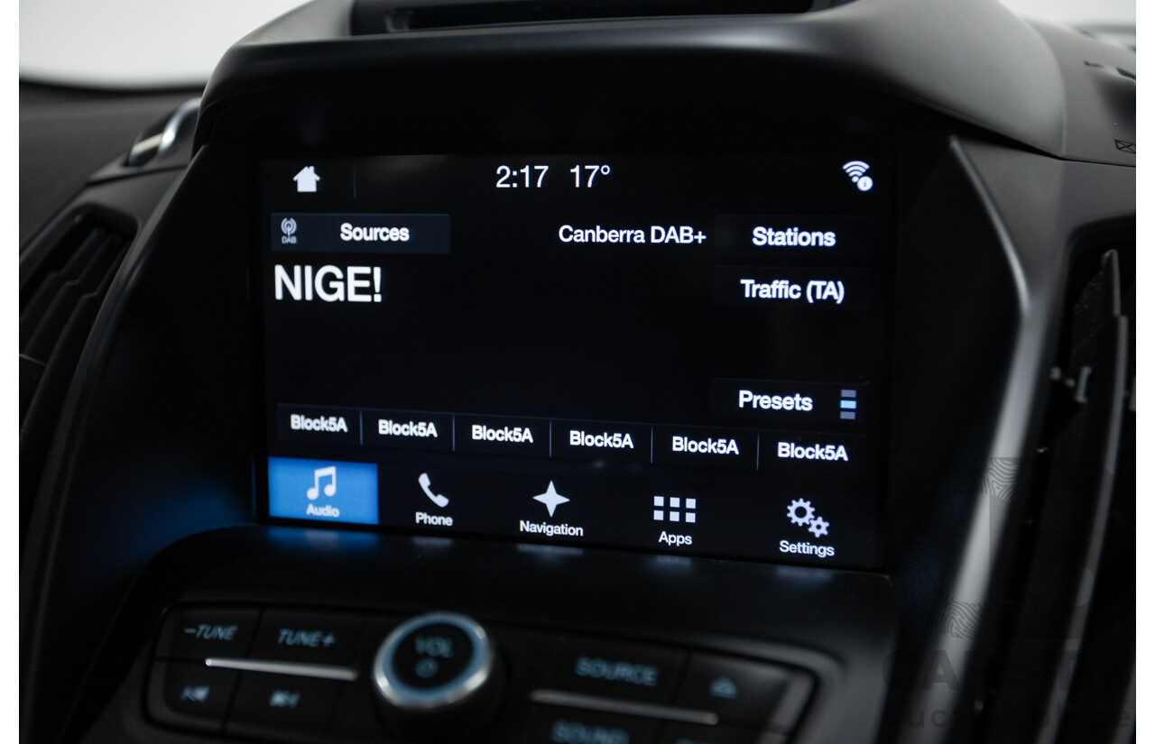 06/2017 Ford Escape Titanium (AWD) ZG 4D Wagon Magnetic Grey Turbo 2.0L