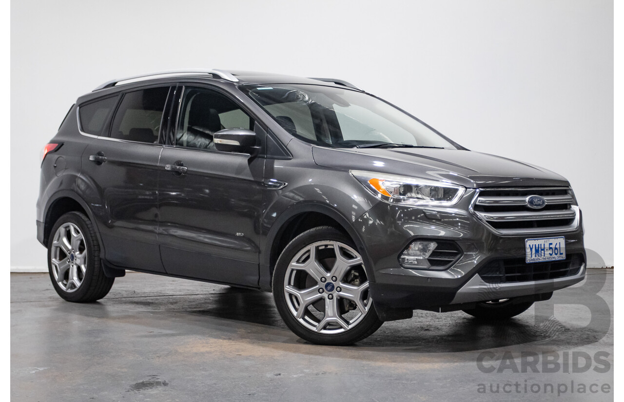 06/2017 Ford Escape Titanium (AWD) ZG 4D Wagon Magnetic Grey Turbo 2.0L