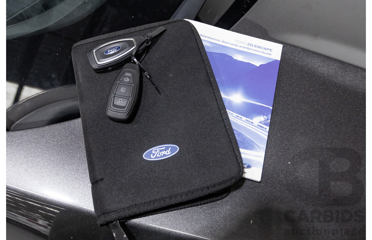 06/2017 Ford Escape Titanium (AWD) ZG 4D Wagon Magnetic Grey Turbo 2.0L