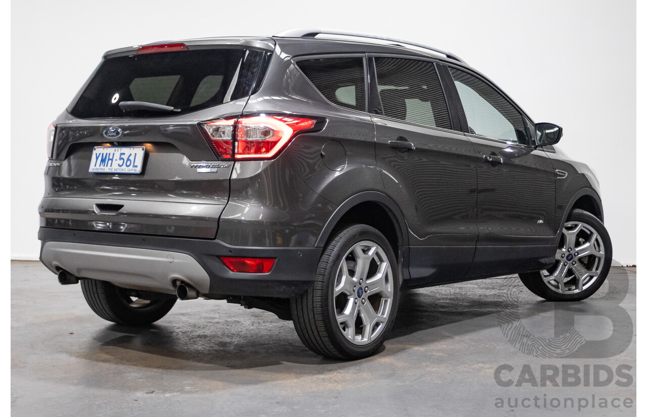 06/2017 Ford Escape Titanium (AWD) ZG 4D Wagon Magnetic Grey Turbo 2.0L