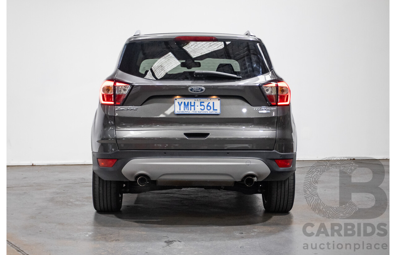 06/2017 Ford Escape Titanium (AWD) ZG 4D Wagon Magnetic Grey Turbo 2.0L