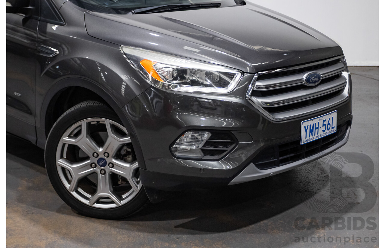 06/2017 Ford Escape Titanium (AWD) ZG 4D Wagon Magnetic Grey Turbo 2.0L