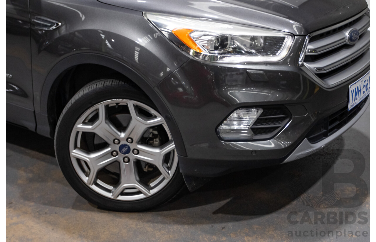 06/2017 Ford Escape Titanium (AWD) ZG 4D Wagon Magnetic Grey Turbo 2.0L