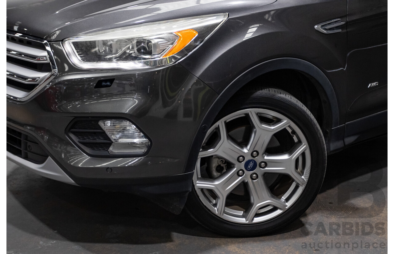 06/2017 Ford Escape Titanium (AWD) ZG 4D Wagon Magnetic Grey Turbo 2.0L