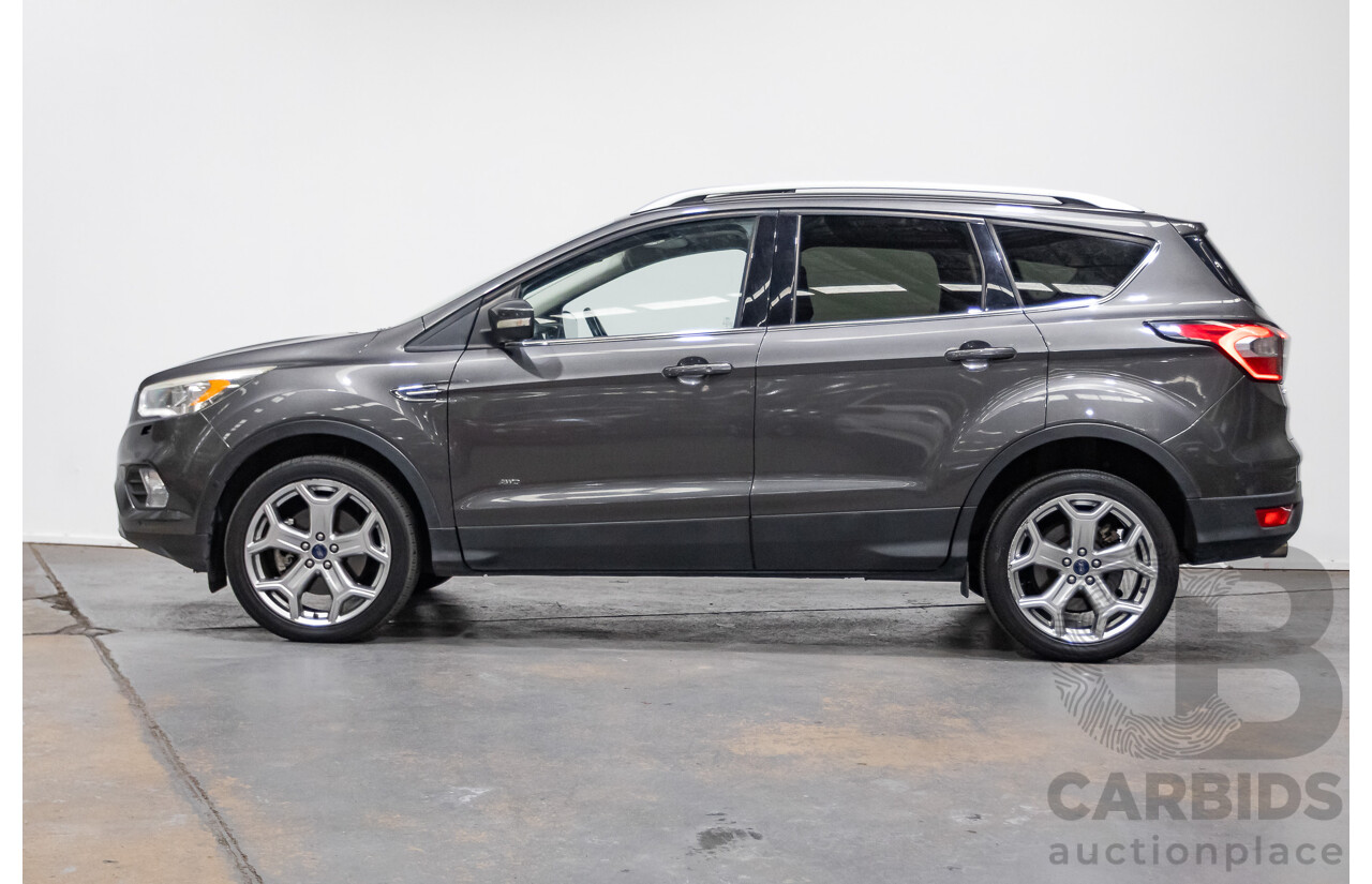 06/2017 Ford Escape Titanium (AWD) ZG 4D Wagon Magnetic Grey Turbo 2.0L