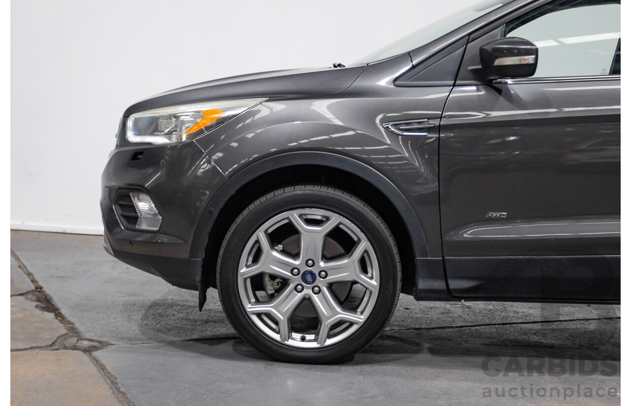 06/2017 Ford Escape Titanium (AWD) ZG 4D Wagon Magnetic Grey Turbo 2.0L