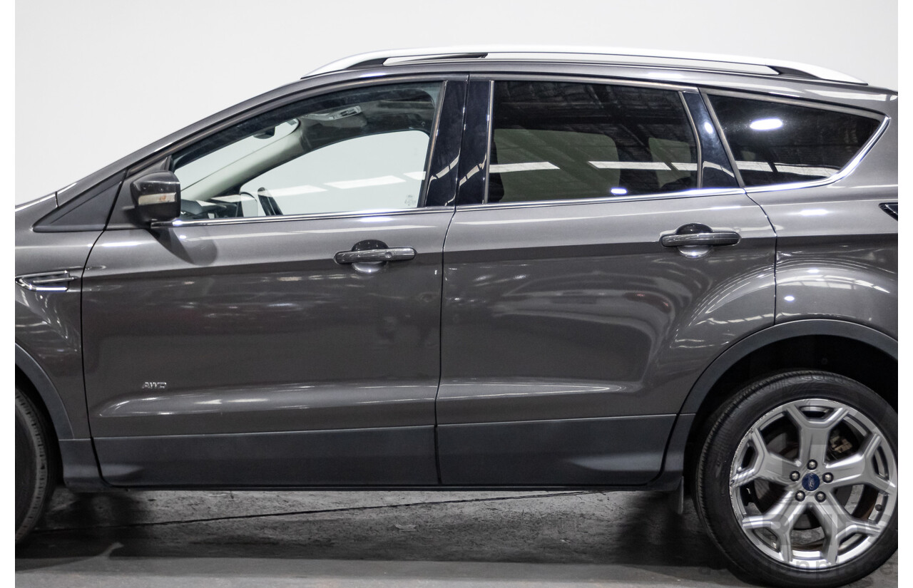 06/2017 Ford Escape Titanium (AWD) ZG 4D Wagon Magnetic Grey Turbo 2.0L