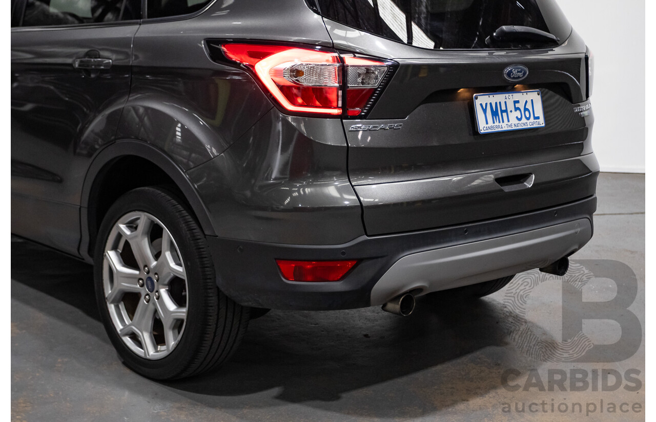 06/2017 Ford Escape Titanium (AWD) ZG 4D Wagon Magnetic Grey Turbo 2.0L