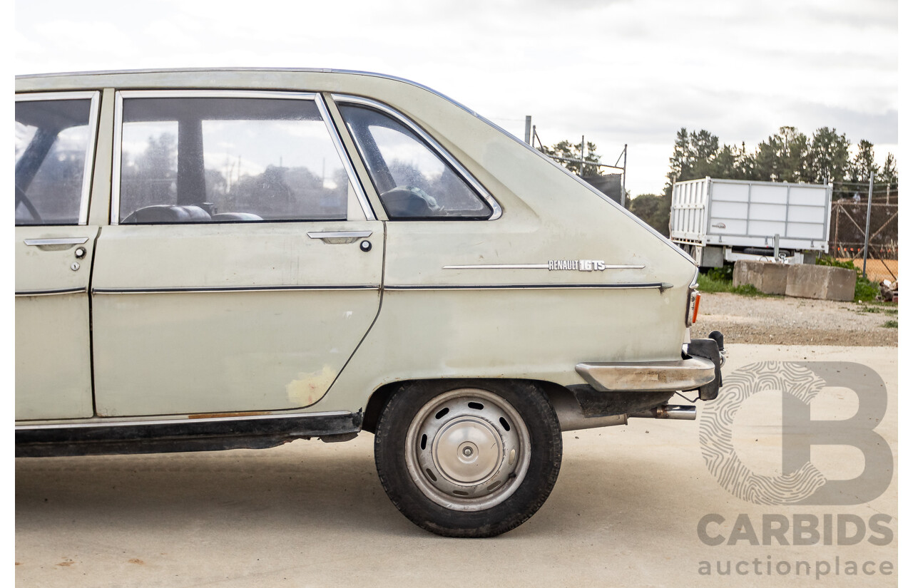 8/1971 Renault 16 TS  5d Hatch Beige 1.6L