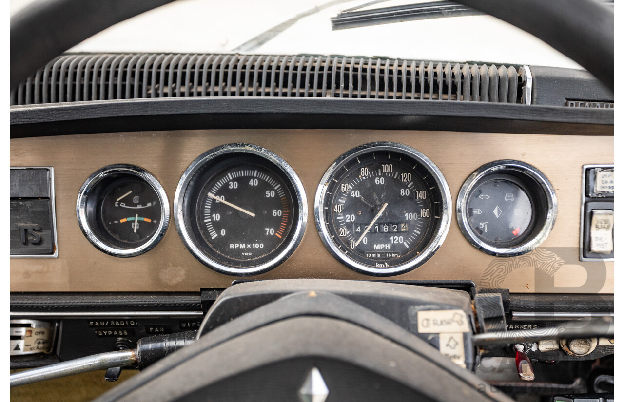 8/1971 Renault 16 TS  5d Hatch Beige 1.6L