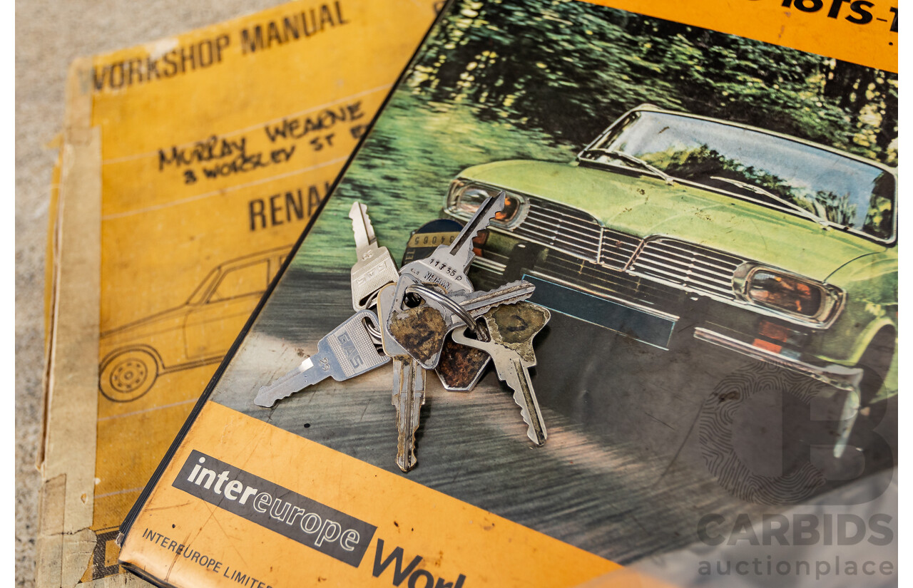 8/1971 Renault 16 TS  5d Hatch Beige 1.6L