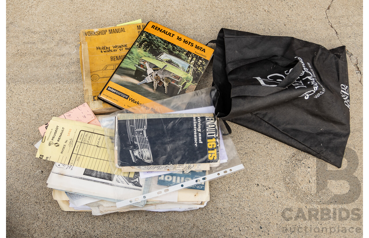 8/1971 Renault 16 TS  5d Hatch Beige 1.6L