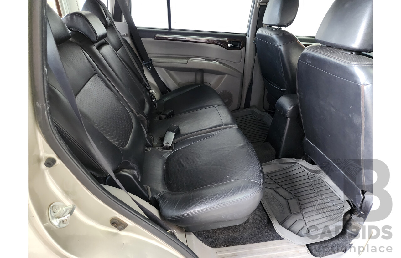 9/2010 Mitsubishi Challenger XLS (7 Seat) (4x4) PB MY11 4d Wagon Silver/Gold 2.5L