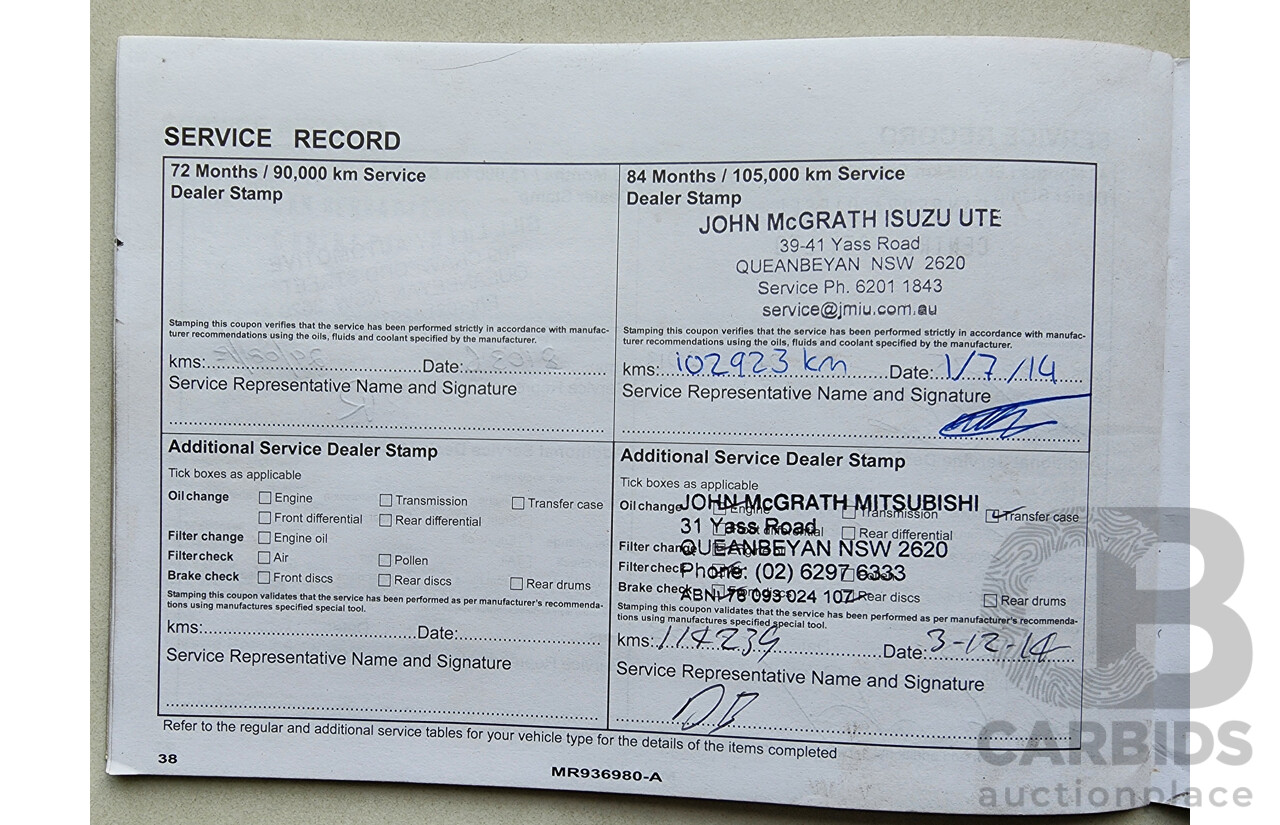 9/2010 Mitsubishi Challenger XLS (7 Seat) (4x4) PB MY11 4d Wagon Silver/Gold 2.5L