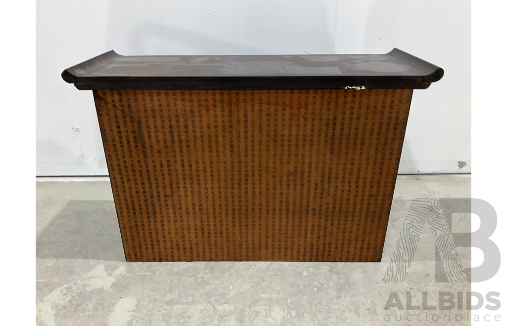 Korean Elm Apothecary Chest of Sixteen Drawers