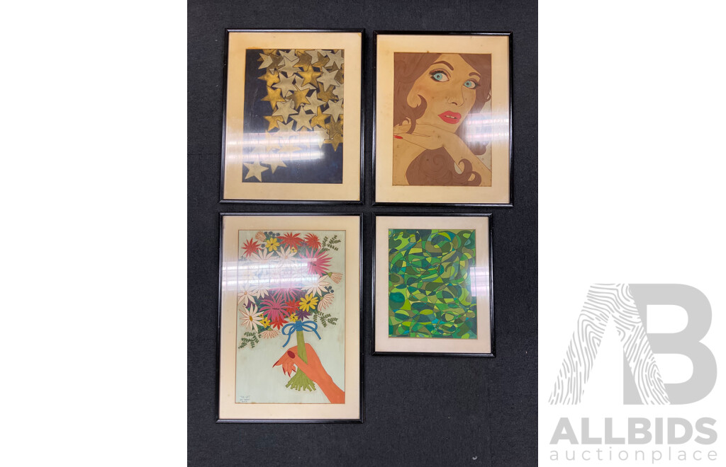 Gay Vincent “The Gift”, ”Imagination”, “Just Green” and “Falling. Star” - Lot of 4