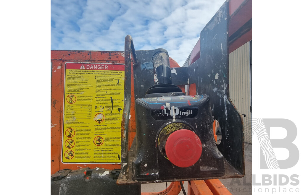 05/2015, Dingli E- Tech S06-E, Electric Scissor Lift 7.8m FSV