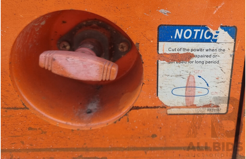 05/2015, Dingli E- Tech S06-E, Electric Scissor Lift 7.8m FSV