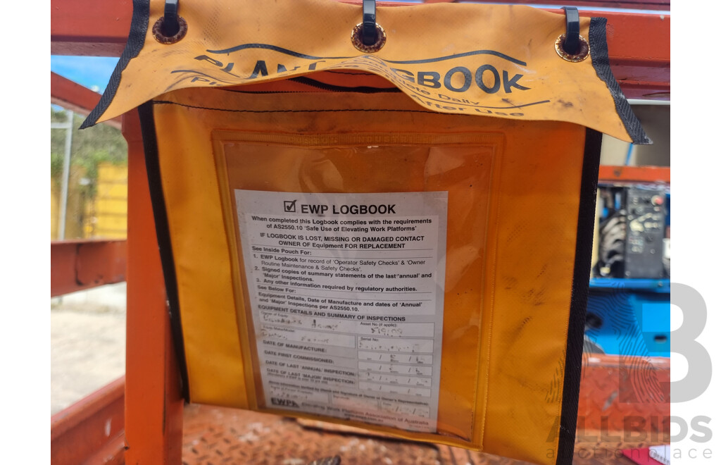 05/2015, Dingli E- Tech S06-E, Electric Scissor Lift 7.8m FSV