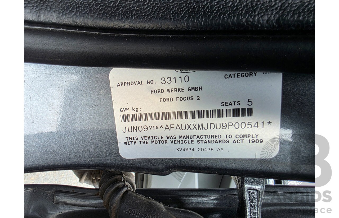 6/2009 Ford Focus Zetec LV 5d Hatchback Grey 2.0L