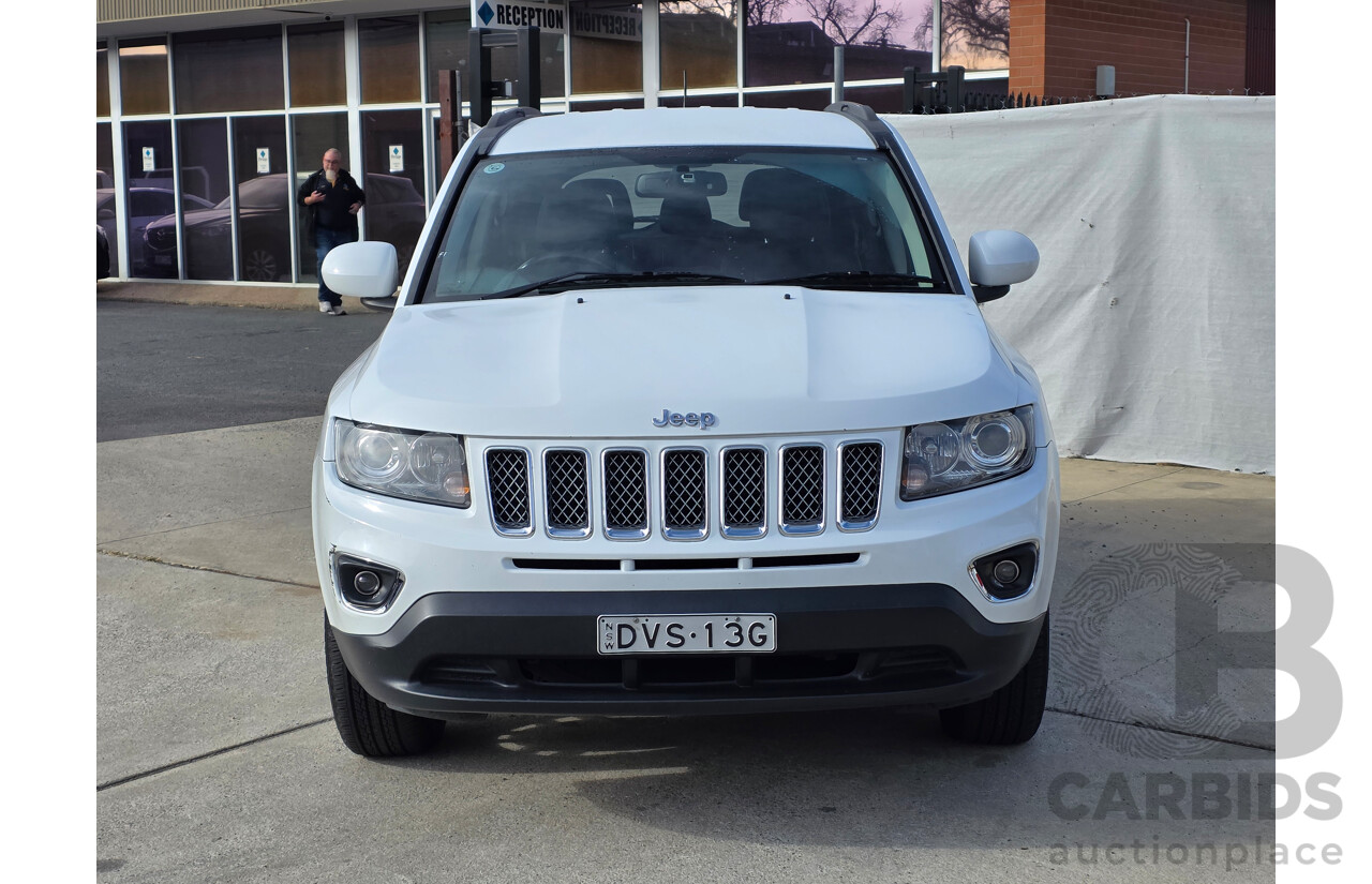 9/2013 Jeep Compass Limited (4x4) MK MY12 4d Wagon White 2.4L