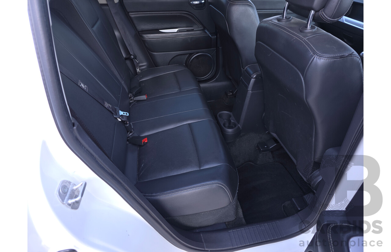 9/2013 Jeep Compass Limited (4x4) MK MY12 4d Wagon White 2.4L