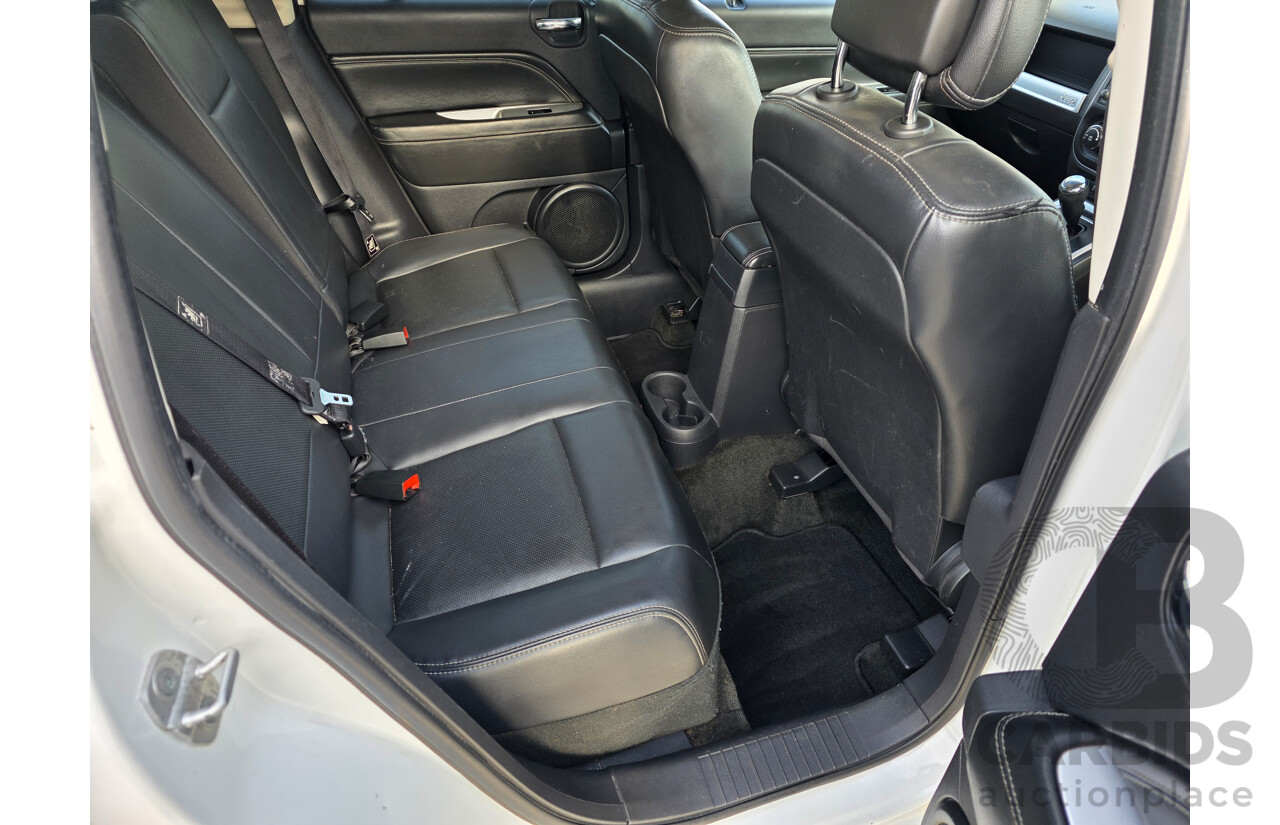 9/2013 Jeep Compass Limited (4x4) MK MY12 4d Wagon White 2.4L