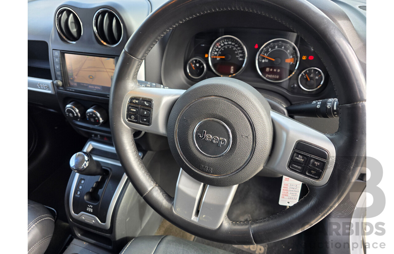 9/2013 Jeep Compass Limited (4x4) MK MY12 4d Wagon White 2.4L